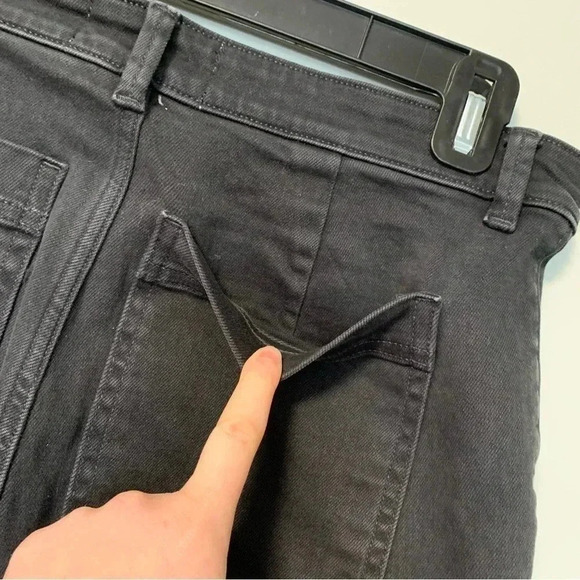 Everlane  colombo Sri lanka black slim leg crop jeans - Picture 9 of 9